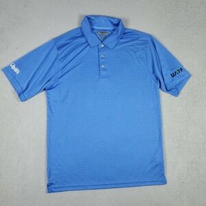 Pebble Beach Golf Performance Uplift Mens Short Sleeve Polo Shirt Size Medium